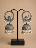 Charulata Ring Elephant Jhumka